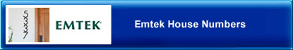 Emtek House Numbers